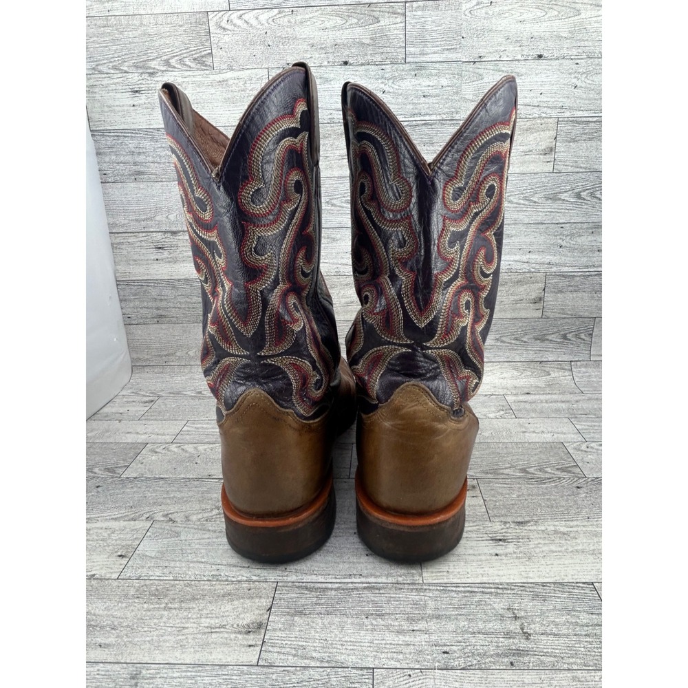 Nocona Boots Mens Leather Cowboy Western Boots Br… - image 5